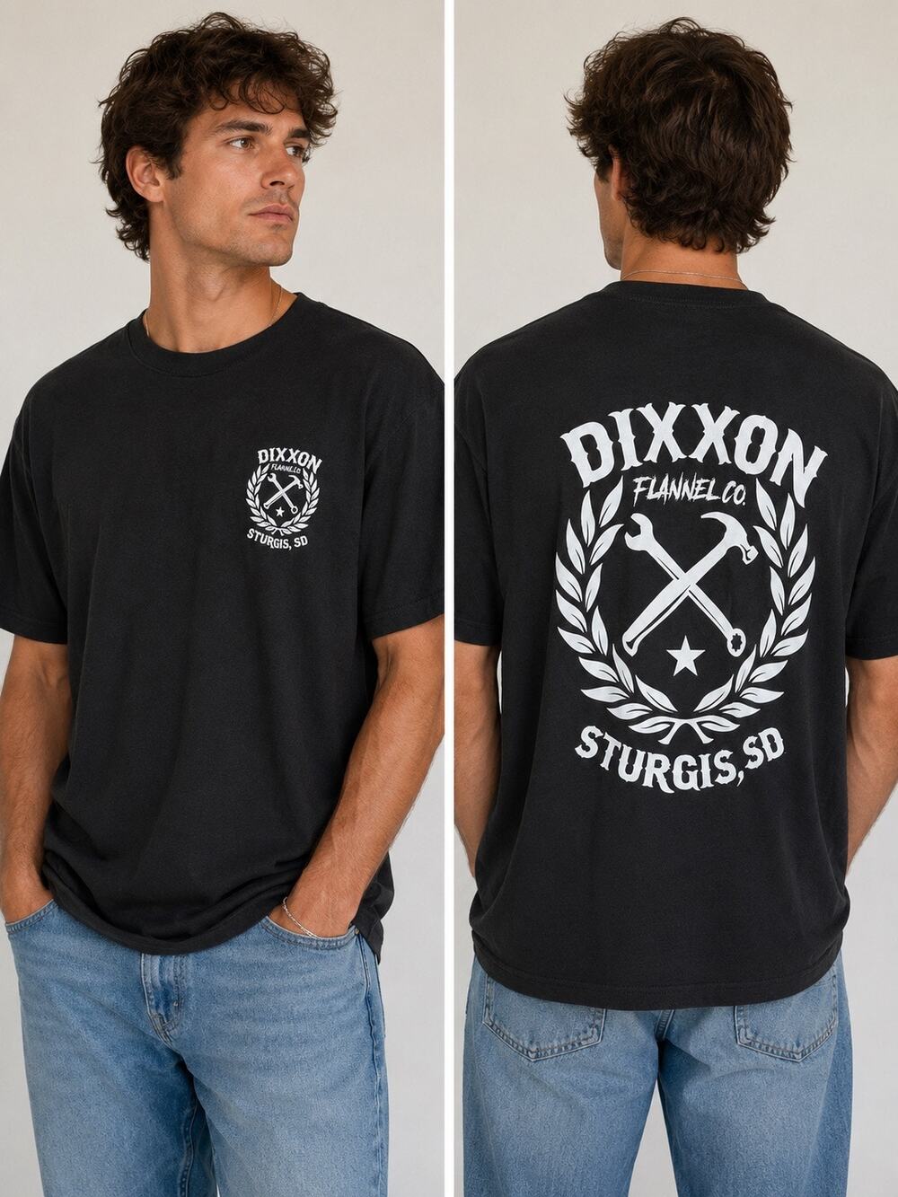 Dixxon Flannel Co Sturgis SD Graphic T-Shirt Black Men’s XL NWOT